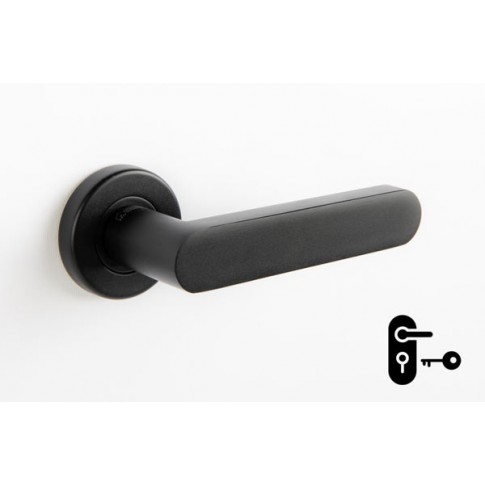Poignée de porte GIRO BLACK Petit-Trou SICURO