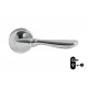 Poignée de porte FIOCCA Chromé Petit-Trou SICURO