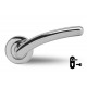 Poignée de porte ALLEGRA Chromé Grand-Trou SICURO