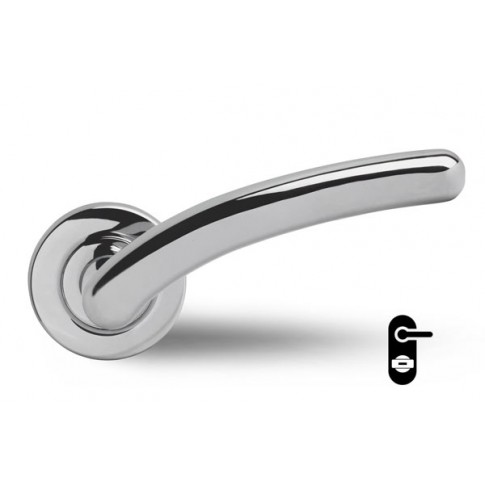 Poignée de porte ALLEGRA Chromé WC SICURO