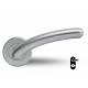 Poignée de porte ALLEGRA Satiné/Chromé WC SICURO