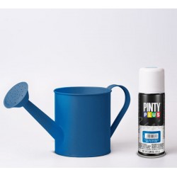 Peinture Synthétique en Spray bleu foncé mât 400ml PINTY PLUS