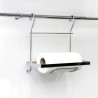 Porte rouleau accrochable chromé OSCAR