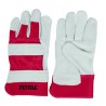 Paire de Gants en Cuir TOTAL