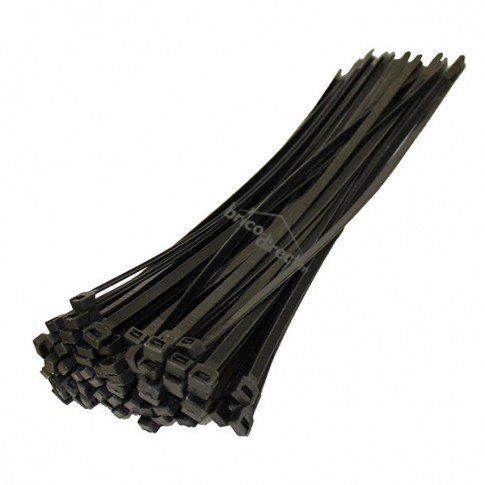 Serre-câble plastique Noir Ø4-5mm, Fixation