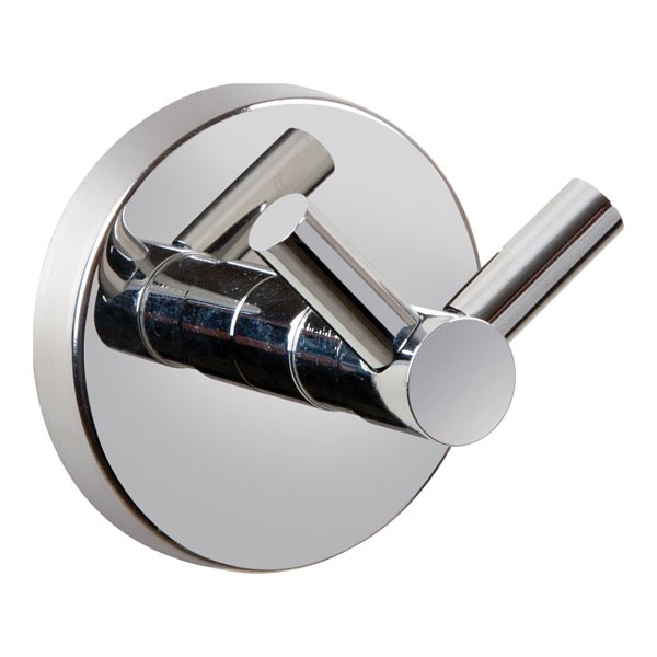 Lot De 2 Crochets à Serviette Nickel Brossé - Acier Inoxydable - Pour Salle De Bain, Cuisine, Douche Extérieure