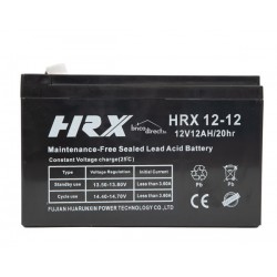 Batterie Etanche Plomb 12V-12Ah T1 HRX