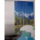 Rideau de douche Montagnes Alaska 180x200cm