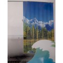 Rideau de douche Montagnes Alaska 180x200cm