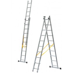 Echelle double en aluminium 2x2.88m TREK-X2 FERRAL