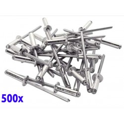 Boîte 500 rivets Aluminium 4.0x16