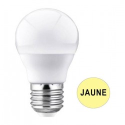 Mini Ampoule LED E27 JAUNE 6W