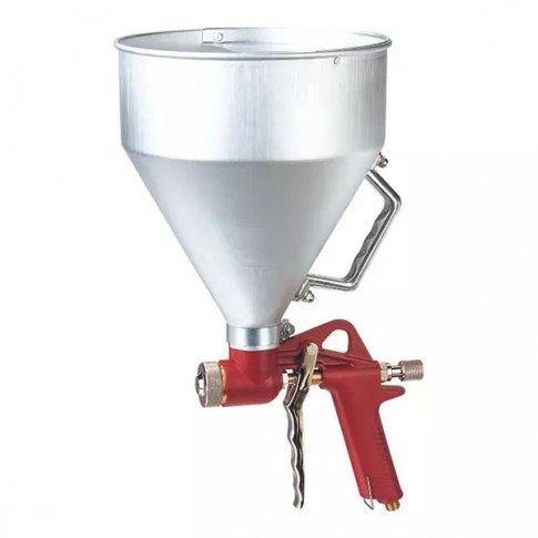 Pot De Peinture à Gravité 600 Ml Pour Pistolet Devilbiss/Tekna Pro Pri FLG - Plastique Haute Ténacité, Blanc