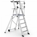 Plateforme de travail roulante pliable 4+1 marches CAGSAN KPN4