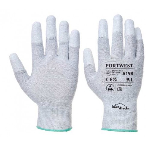 Gants PU anti-Statique Taille-L TOLSEN