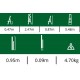 Escabeau marche-pieds 2 marches CONFORTO FERRAL