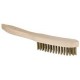 Brosse métallique en inox manche en bois JAZ