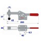 Pince sauterelle de blocage horizontale A400 OMAS