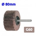 Roue abrasive à lamelles 80x50x6mm G60