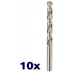 Pack de 10 Mèches métaux HSS PRO 4mm DIAGER