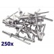 Boîte 250 rivets Aluminium 4,8x30