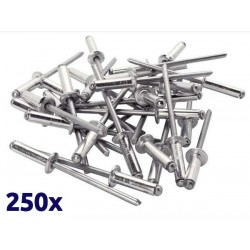 Boîte 250 rivets Aluminium 4,8x30