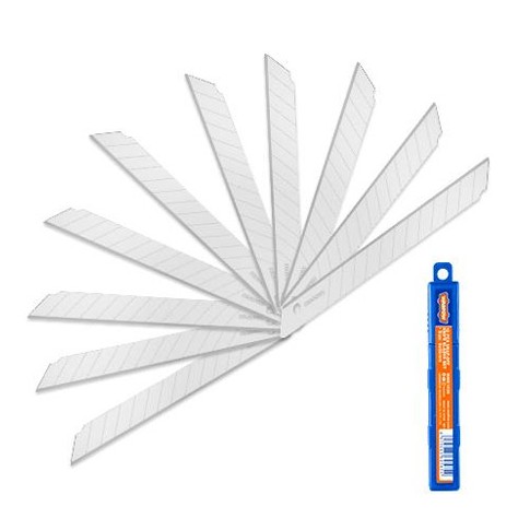 Pack de 10 lames de cutter 9x80mm SK5 WADFOW