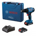 Perceuse-Visseuse à percussion 18V Li-Ion BOSCH GSB 183-LI + 2 Batteries 2Ah