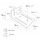 Pince MULTICLAMP à base réglable pour Etais de soutien PIHER 34048