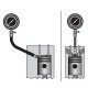 Testeur de compression pour moteurs DIESEL YATO