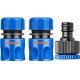 Pack 3 raccords 1/2" d'arrosage WADFOW
