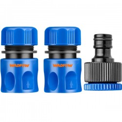 Pack 3 raccords 1/2" d'arrosage WADFOW