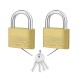 Pack de 2 Cadenas 40mm même clés WADFOW