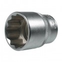 Douille 8mm à 12 pans pour clés 1/2"APT