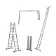 Echelle Multifonctions 4x5 en aluminium 6.20m HERCULES