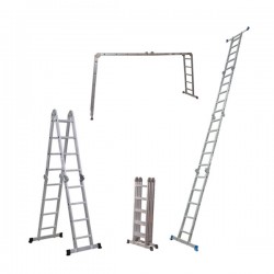 Echelle Multifonctions 4x5 en aluminium 6.20m HERCULES