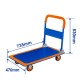 Chariot plateforme pliant 150Kg WADFOW