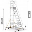 Platerforme de travail roulante VISTA 3.0m CAGSAN