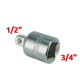 Adaptateur pour Clé à cliquet 3/4"F à 1/2"M