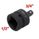 Adaptateur pour Clé à choc 1/2"F à 3/4"M