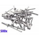 Boîte 500 rivets Aluminium 4.0x12