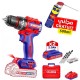 Perceuse-Visseuse à percussion double batteries 20V EMTOP