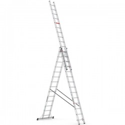 Echelle triple en aluminium 3x4m CAGSAN