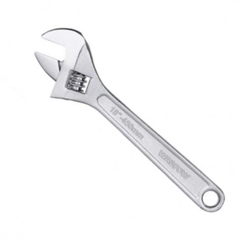 Clé à molette chromée 460mm WADFOW