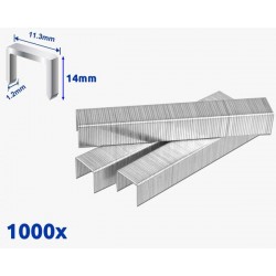 Boîte 1000 Agrafes 1,2x14mm WADFOW