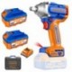 Clé à choc/Boulonneuse double batteries 20V 480Nm WADFOW