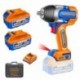 Clé à choc/Boulonneuse double batteries 20V 780Nm WADFOW