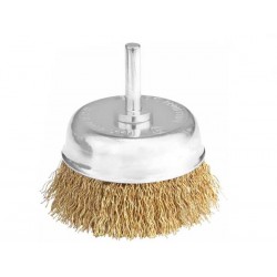 Brosse métallique en coupe 75mm pour perceuses