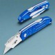 Cutter en Aluminium pliable à lame trapézoïdale WADFOW