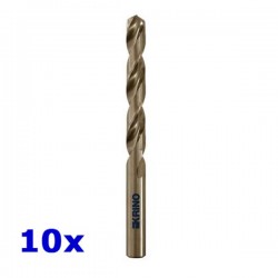 Pack de 10 Mèches au cobalt spécial INOX 3.0mm KRINO